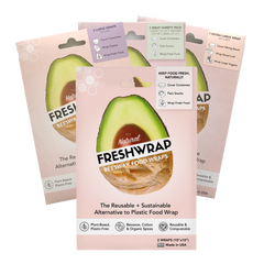 FRESHWRAP: Natural & Reusable Food-Saver Wraps