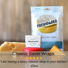 FRESHPAPER Cheese-Saver Wraps
