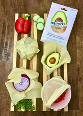 FRESHWRAP: Natural & Reusable Food-Saver Wraps