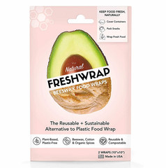 FRESHWRAP: Natural & Reusable Food-Saver Wraps